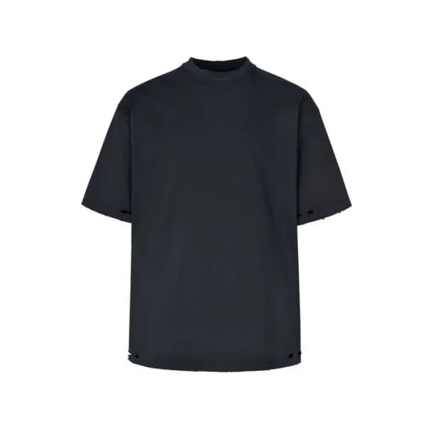발렌시아가 남성 라운드 반팔 티셔츠 - Balenciaga Mens Round Tshirt… - 1