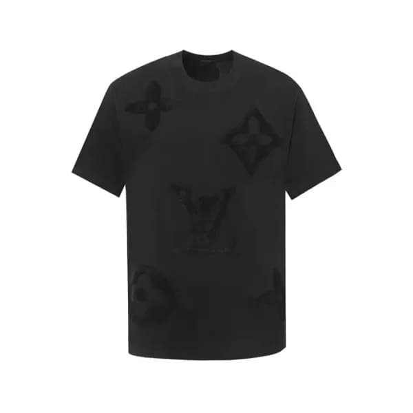 루이비통 남성 라운드 반팔 티셔츠 - Louis vuitton Mens Round Tshi… - 1
