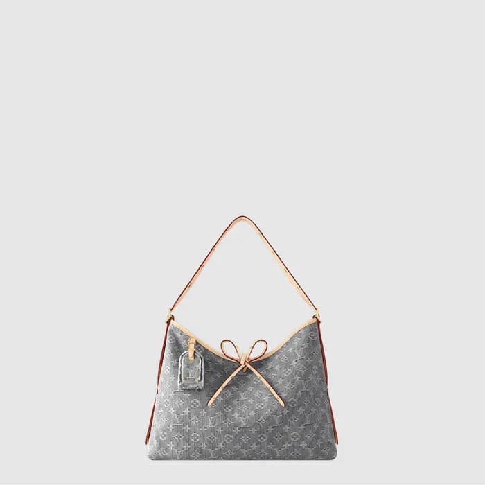 루이비통 여성 캐리올 MM 모노그램 데님 M13289 - Louis vuitton Wome… - 1