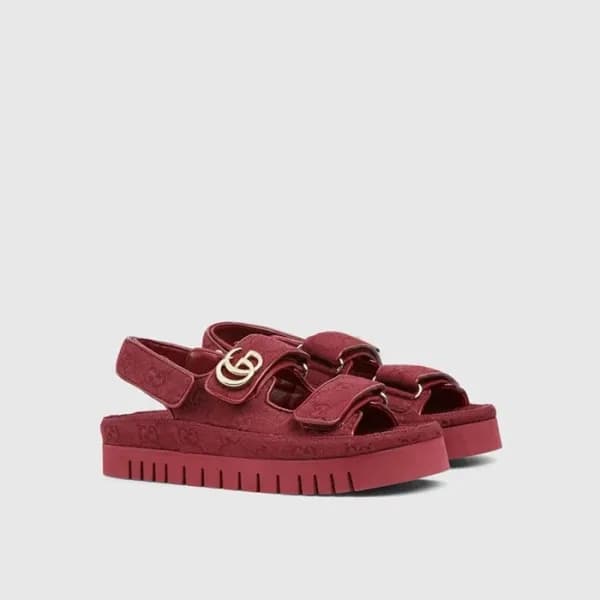구찌 여성 더블 G 샌들 - Gucci Womens Double G Sandals - gu… - 1