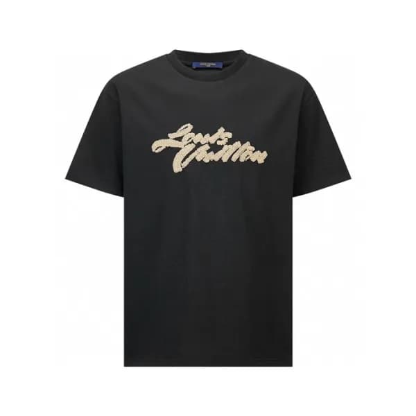 루이비통 남성 라운드 반팔 티셔츠 - Louis vuitton Mens Round Tshi… - 1
