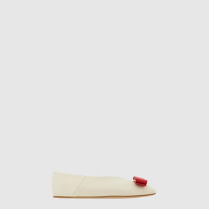 페라가모 여성 바라 보우 플랫 - Ferragamo Vara Bow Flat - fes78… - 1