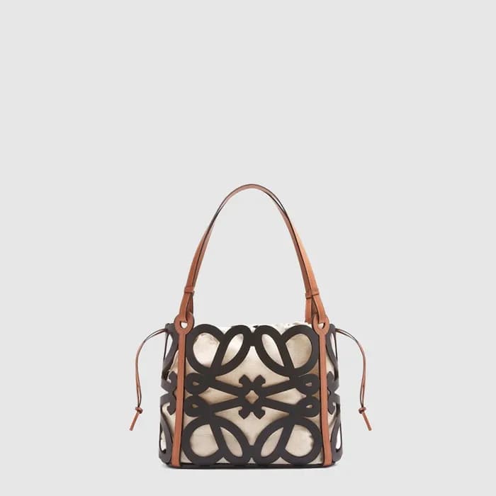 로에베 여성 스몰 아나그램 컷아웃 토트백 - Loewe Womens Small Anagra… - 1