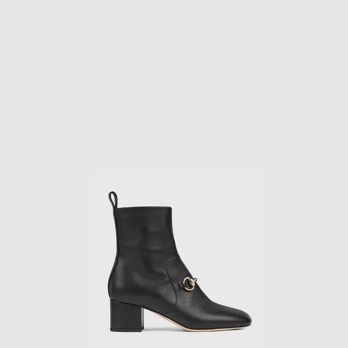 구찌 여성 홀스빗 앵클 부츠 - Gucci Womens Horsebit Ankle Boot… - 1