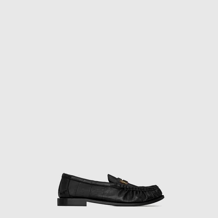 입생로랑 여성 르 로퍼 - Saint Laurent Womens Suede Le Loafe… - 1