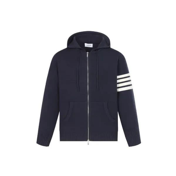 톰브라운 남성 후드 스웨터- Thom Browne Mens Hood Sweater - th… - 1