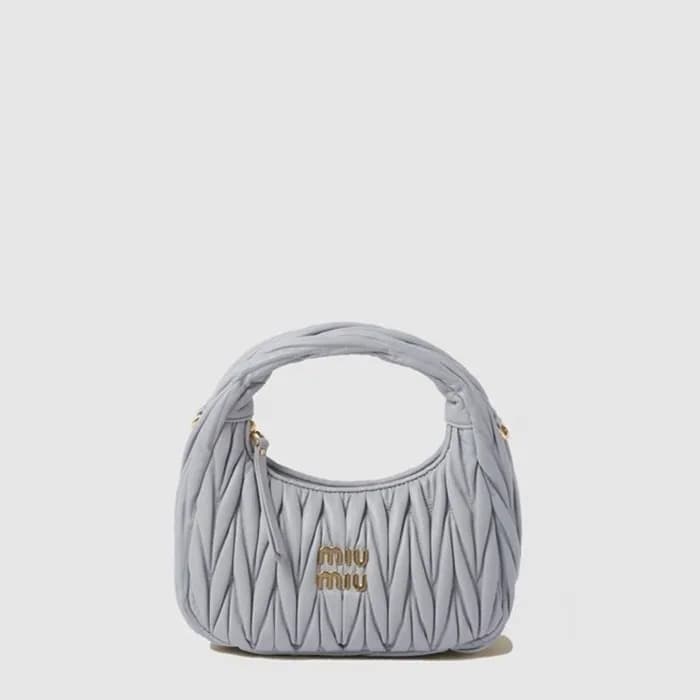 미우미우 여성 완더 마테라쎄 호보 백 - Miumiu Womens Wander Matela… - 1