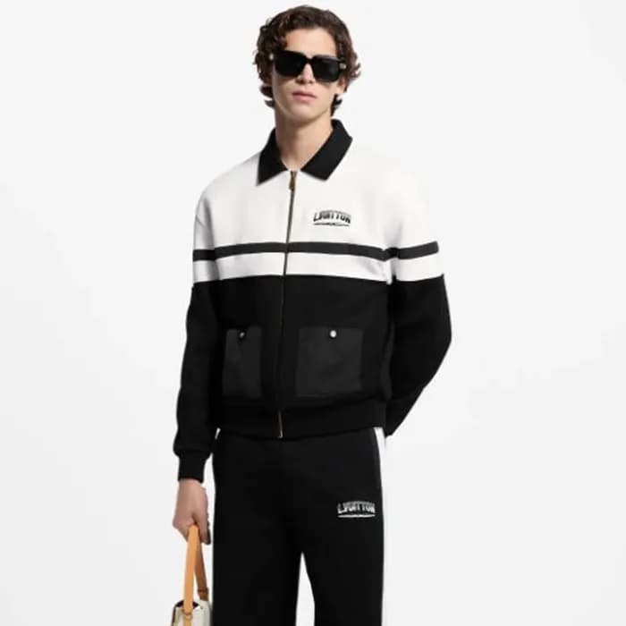 루이비통 남성 하이브리드 저지 블루종 - Louis vuitton Mens Hybrid J… - 1