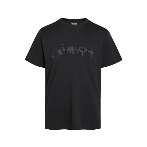 디올 남성 라운드 반팔 티셔츠 - Dior Mens Round Tshirt - dic131… - 1