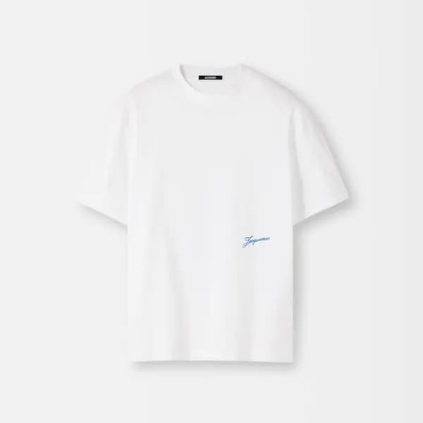 자크뮈스 남성 라운드 반팔티 - Jacquemus Mens Round Tshirt - ja… - 1