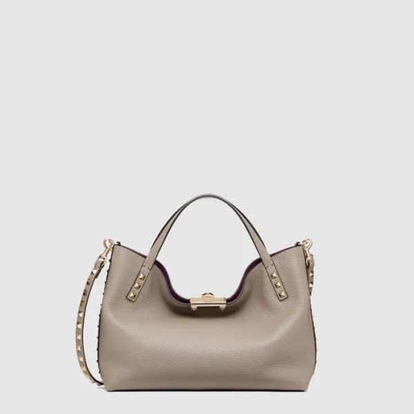 발렌티노 여성 스몰 가죽 락스터드 백 - Valentino Womens Small Leat… - 1