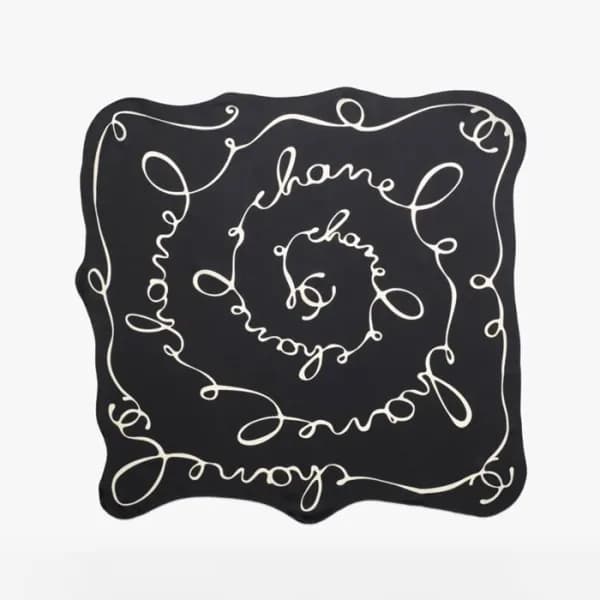 샤넬 여성 스퀘어 스카프 - Chanel Womens Square Scarf - acc72… - 1