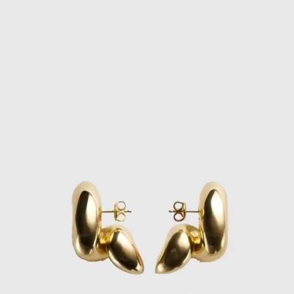 보테가 베네타 여성 골드 이어링 - Bottega veneta Womens Gold Ear… - 1