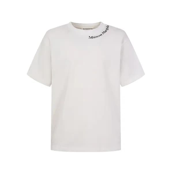 메종 마르지엘라 남성 반팔 티셔츠 - Maison Margiela Mens Round Ts… - 1