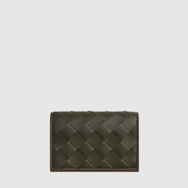 보테가 베네타 남성 인트레치아토 명함 케이스 - Bottega veneta Mens Int… - 1