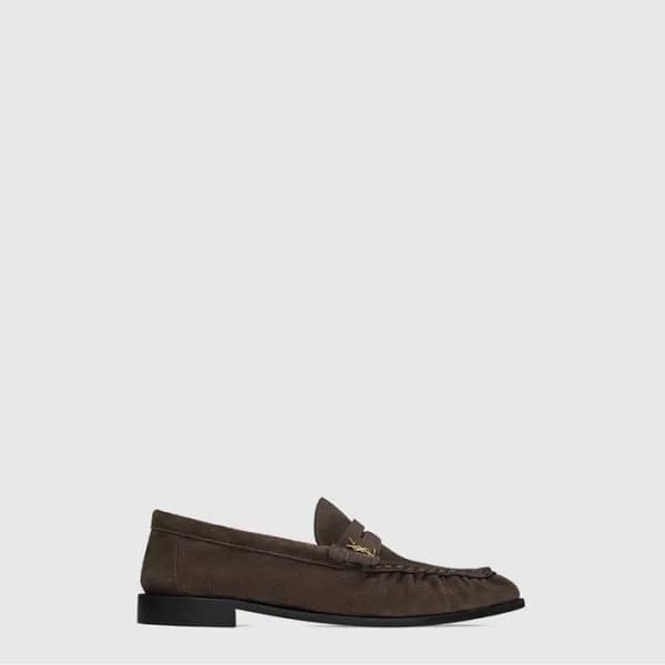 입생로랑 여성 르 로퍼 - Saint Laurent Womens Suede Le Loafe… - 1