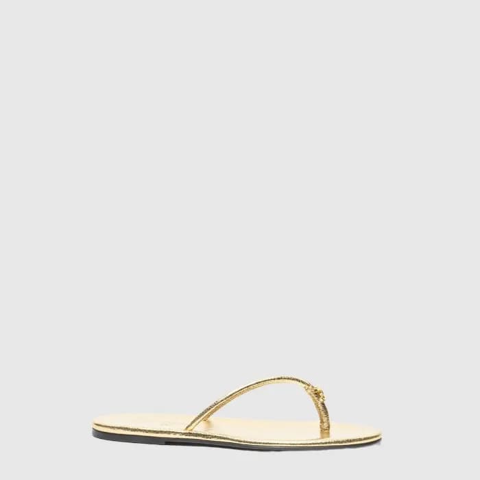 샤넬 여성 CC 로고 레더 슬라이드 - Chanel Womens CC Logo Leathe… - 1