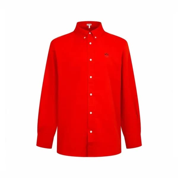 로에베 남성 아나그램 셔츠 - Loewe Mens Anagram Shirt - loc16580x - 1