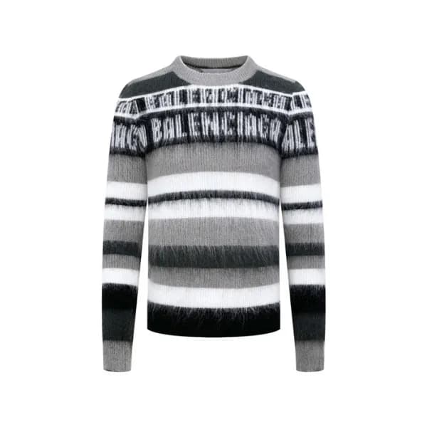 발렌시아가 남성 라운드 니트 - Balenciaga Mens Round Knitwear - bac17597x - 1