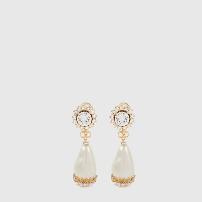 발렌티노 여성 크리스탈 이어링 - Valentino Womens Crystal Earring - acc10352x - 1