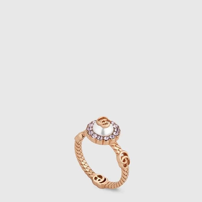 구찌 여성 더블 G 플라워 링 - Gucci Womens Double G Flowe Ring - acc10956x - 1