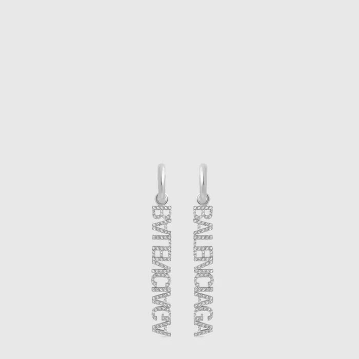 발렌시아가 여성 타이포 미러 이어링 - Balenciaga Womens Typo Mirror Earring - acc11004x - 1