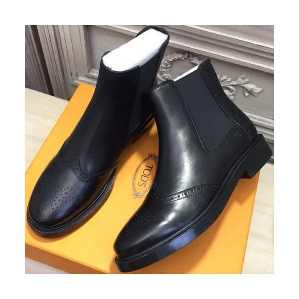 TOD'S 2018 LADIES LEATHER ANKLE BOOTS - 토즈 여… - 1