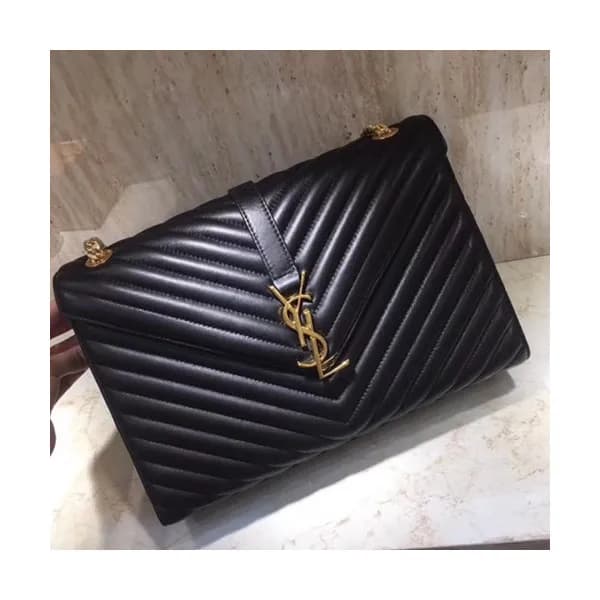 Saint Laurent Women Large Satchel Shoulder Bag,31C… - 1