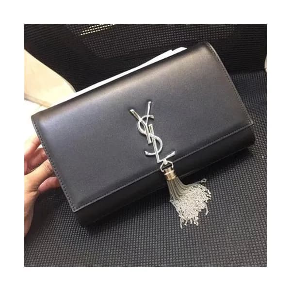 Saint Laurent Women Tassel Chain Satchel Shoulder … - 1