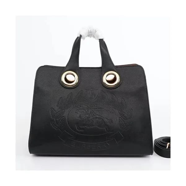 Burberry Leather Tote Shoulder Bag, 35cm - 버버리 레더… - 1
