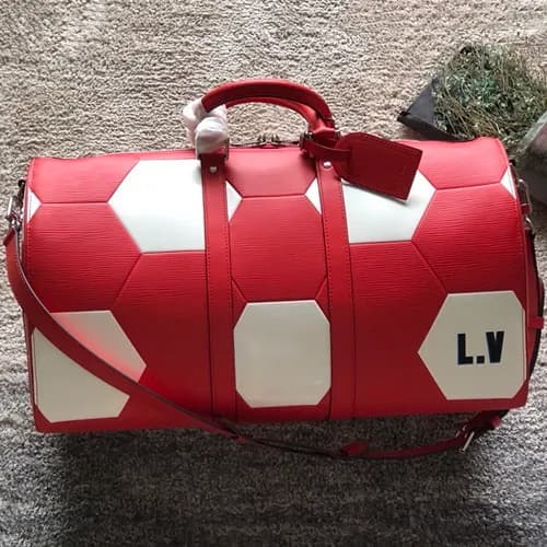 Louis Vuitton World Cup Keepall Bag,50cm - 루이비통 월드… - 1