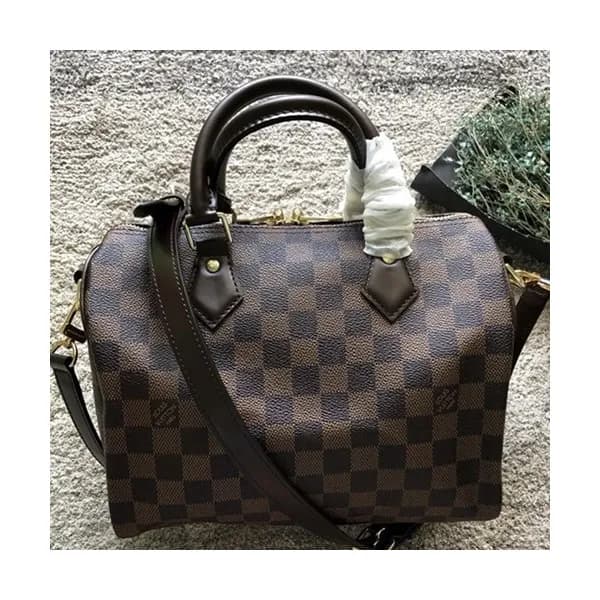 Louis Vuitton Speedy MonogramTote Shoulder Bag,25c… - 1