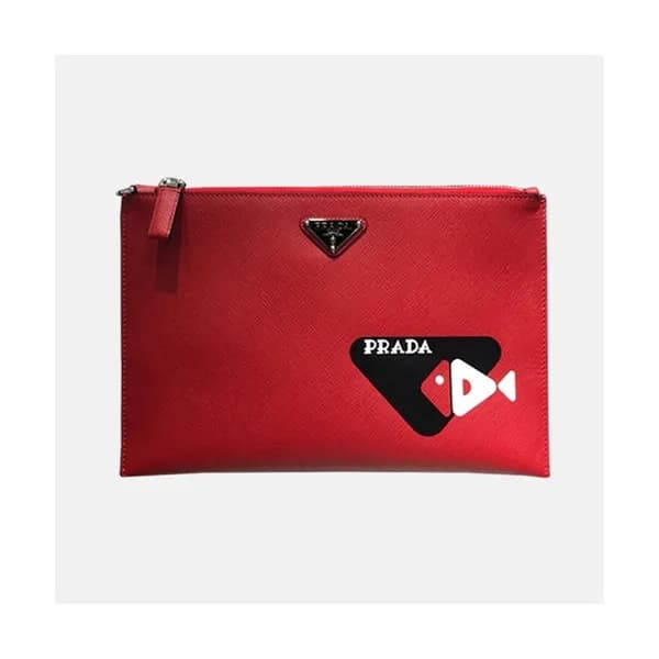 Prada 2019 Saffiano Mens Clutch Bag ,28CM - 프라다 2… - 1
