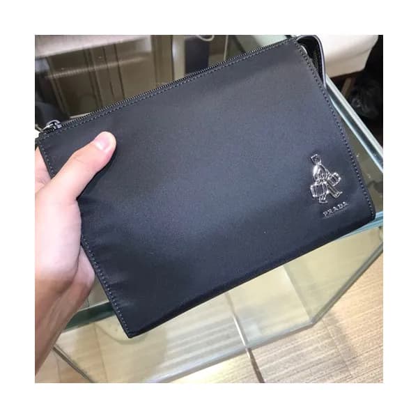 Prada 2018 Nylon Clutch Bag ,23CM - 프라다 2018 나일론 남… - 1