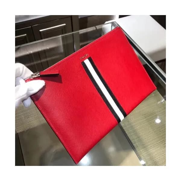 Prada Saffiano Mens Clutch Bag ,28CM - 프라다 사피아노 남성… - 1