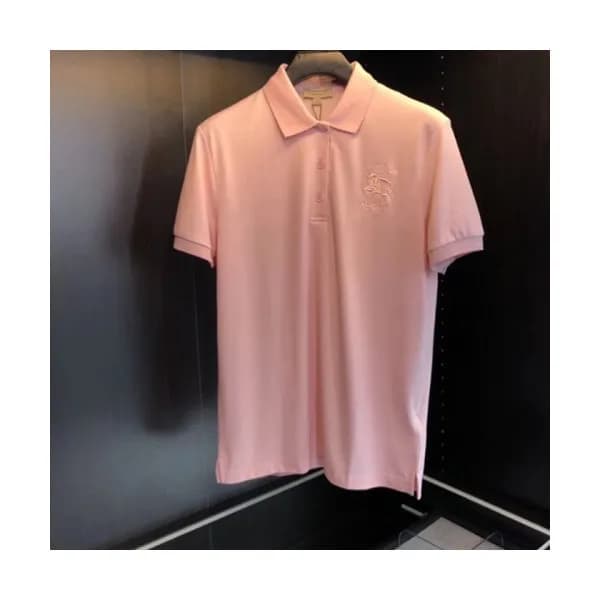 Burberry 2019 Mens Polo Cotton Short Sleeved Tshir… - 1