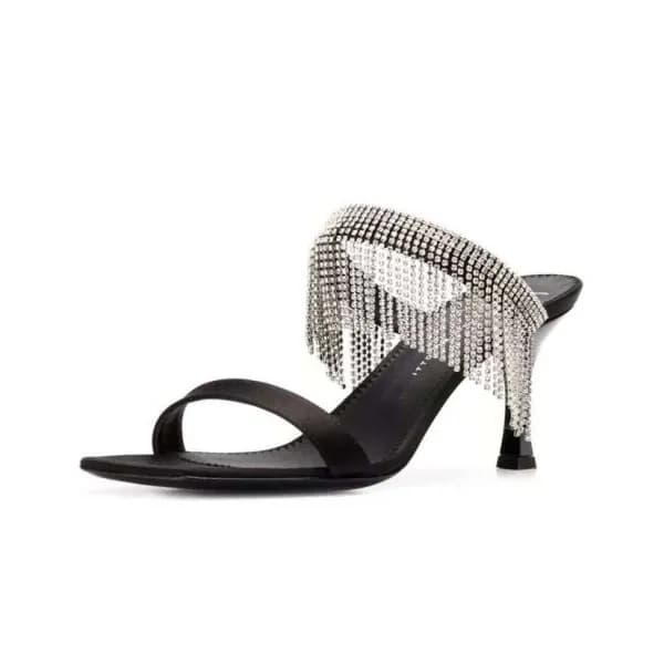 Giuseppe Zanoti 2019 Ladies Juwel Silk Middle-heel… - 1