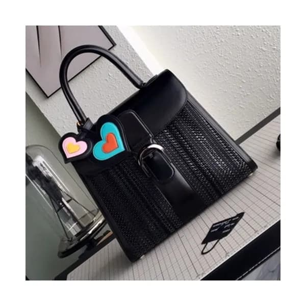 Delvaux 2019 Leather Tote Shoulder Bag,28 CM - 델보 … - 1