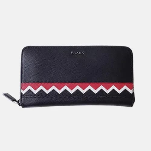 Prada 2019 Mens Saffiano Leather Zip Wallet 2ML317… - 1