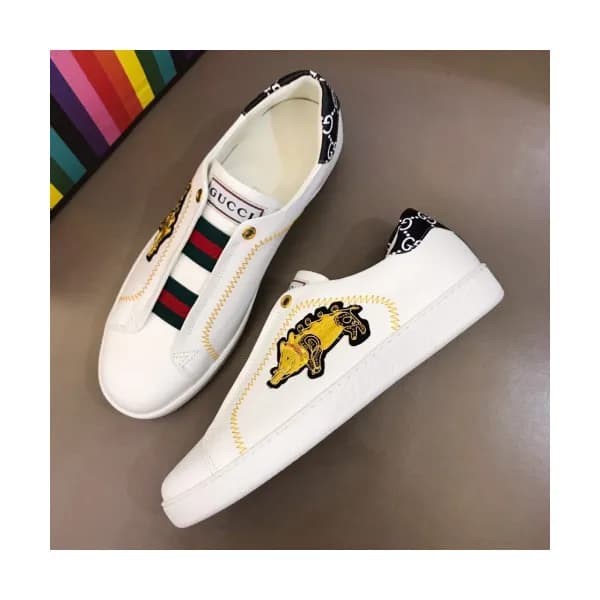 Gucci 2019 Mm/Wm Hidden Leather Sneakers - 구찌 남자 히… - 1