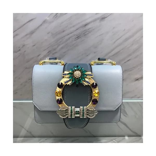 MiuMiu 2019 Lady Shoulder Cross Bag,23cm - 미우미우 20… - 1