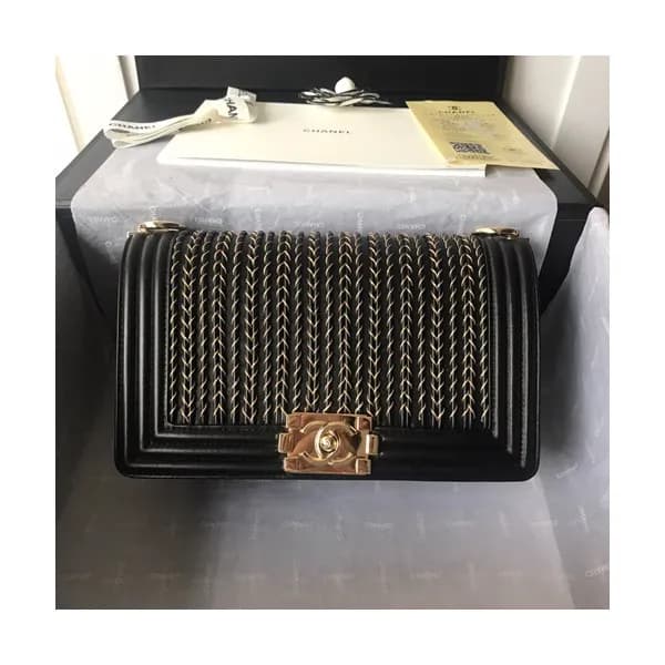 Chanel 2019 Leboy Chain Shoulder Bag,20/25CM - 샤넬 … - 1