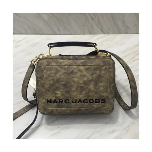Mark Jacobs 2019 Leather Women Box Tote Shoulder B… - 1