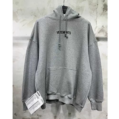 Vetements 2019 Mm/Wm Logo Wolf Cotton Hood Tee - 베… - 1