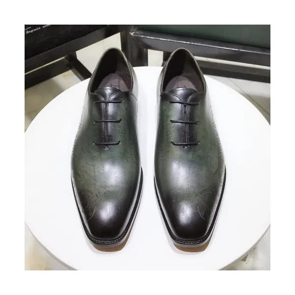 [커스텀급]Berluti 2019 Mens Retro Business Leather Oxf… - 1