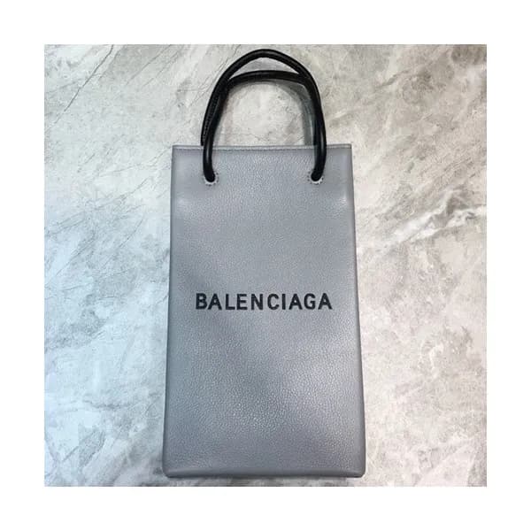 Balenciaga 2019 Leather Super Mini Tote Shoulder B… - 1