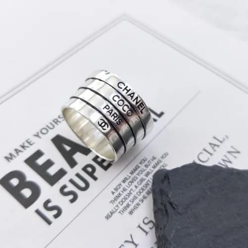 Chanel White Gold Ring - 샤넬 여성용 화이트 골드 반지 Cha0004… - 1