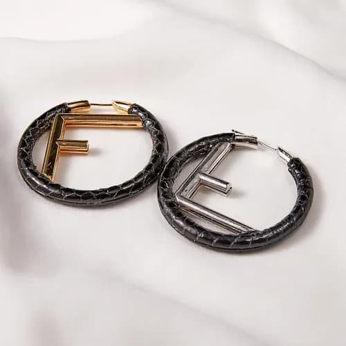 FENDI Earring - 펜디 여성용 귀걸이fen0001.컬러(블랙) - 1