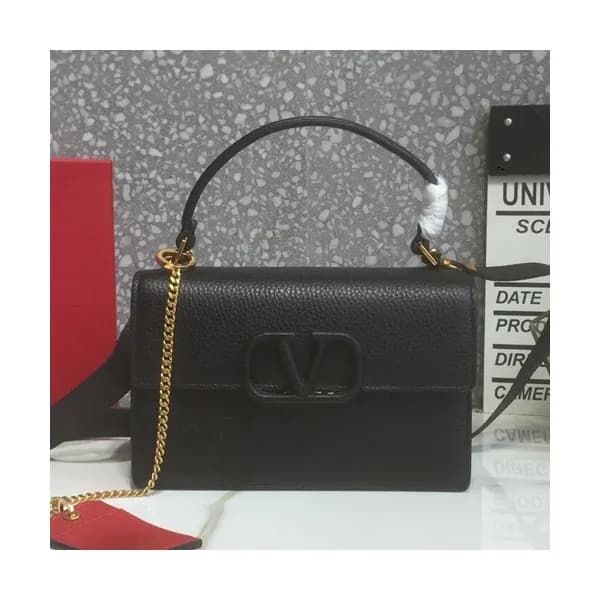 Valentino 2019 Leather Garavani Vsling Tote Shoudl… - 1