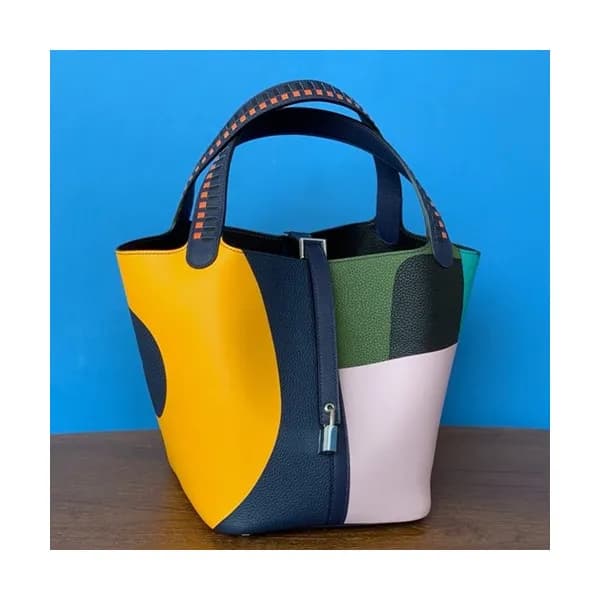 Hermes 2019 Picotin Lock Leather Tote Bag,22cm - 에… - 1